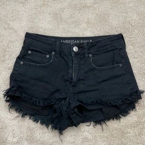 American Eagle Black shorts